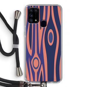 CaseCompany Bast A: Samsung Galaxy M31 Transparant Hoesje met koord
