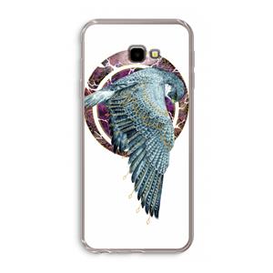 CaseCompany Golden Falcon: Samsung Galaxy J4 Plus Transparant Hoesje