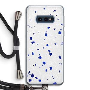CaseCompany Terrazzo N°5: Samsung Galaxy S10e Transparant Hoesje met koord