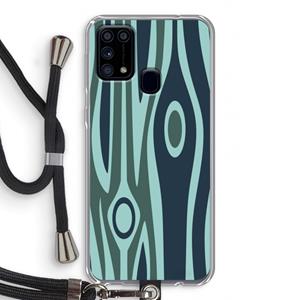 CaseCompany Bast B: Samsung Galaxy M31 Transparant Hoesje met koord