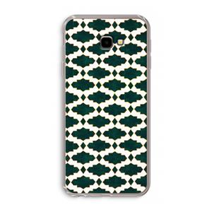 CaseCompany Moroccan tiles: Samsung Galaxy J4 Plus Transparant Hoesje