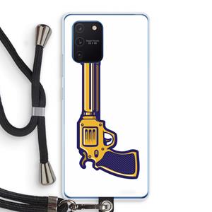 CaseCompany Pew Pew Pew: Samsung Galaxy Note 10 Lite Transparant Hoesje met koord