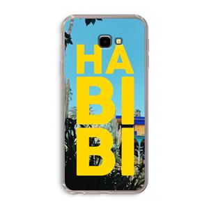 CaseCompany Habibi Majorelle : Samsung Galaxy J4 Plus Transparant Hoesje