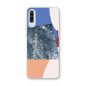 CaseCompany Billy: Samsung Galaxy A70 Transparant Hoesje