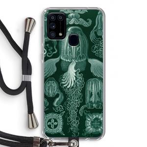 CaseCompany Haeckel Cubomedusae: Samsung Galaxy M31 Transparant Hoesje met koord