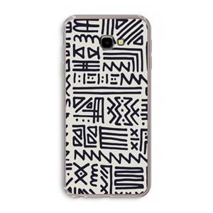 CaseCompany Marrakech print: Samsung Galaxy J4 Plus Transparant Hoesje