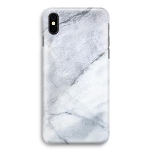 CaseCompany Witte marmer: iPhone X Volledig Geprint Hoesje