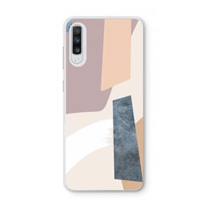 CaseCompany Luca: Samsung Galaxy A70 Transparant Hoesje