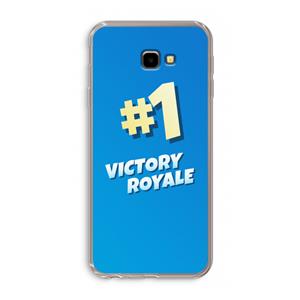 CaseCompany Victory Royale: Samsung Galaxy J4 Plus Transparant Hoesje