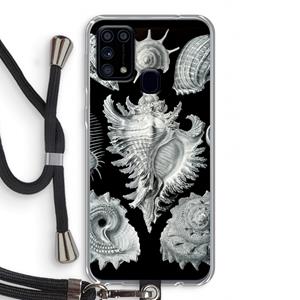 CaseCompany Haeckel Prosobranchia: Samsung Galaxy M31 Transparant Hoesje met koord