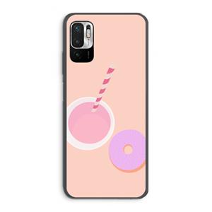 CaseCompany Donut: Xiaomi Redmi Note 10 5G Transparant Hoesje