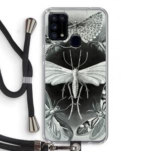 CaseCompany Haeckel Tineida: Samsung Galaxy M31 Transparant Hoesje met koord