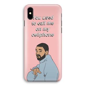 CaseCompany Hotline bling: iPhone X Volledig Geprint Hoesje