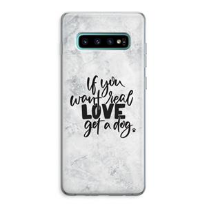 CaseCompany Partner in crime: Samsung Galaxy S10 Plus Transparant Hoesje