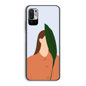 CaseCompany Leaf: Xiaomi Redmi Note 10 5G Transparant Hoesje