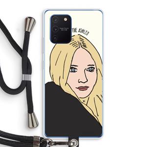 CaseCompany Ashley: Samsung Galaxy Note 10 Lite Transparant Hoesje met koord
