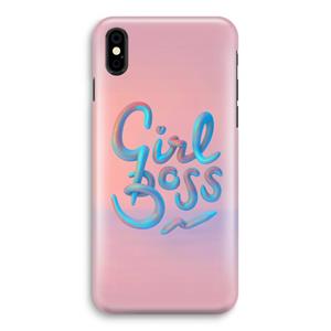CaseCompany Girl boss: iPhone X Volledig Geprint Hoesje