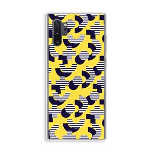 CaseCompany 8-bit N°3: Samsung Galaxy Note 10 Plus Transparant Hoesje