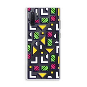 CaseCompany 8-bit N°4: Samsung Galaxy Note 10 Plus Transparant Hoesje