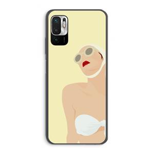 CaseCompany Summer: Xiaomi Redmi Note 10 5G Transparant Hoesje