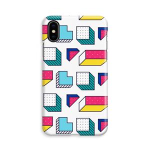 CaseCompany 8-bit N°7: iPhone Xs Volledig Geprint Hoesje