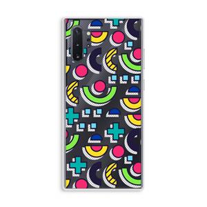 CaseCompany 8-bit N°6: Samsung Galaxy Note 10 Plus Transparant Hoesje