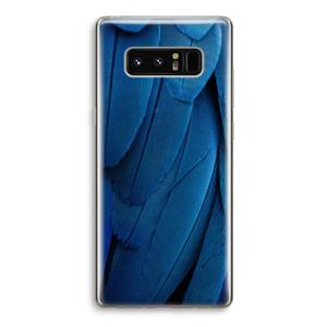 CaseCompany Pauw: Samsung Galaxy Note 8 Transparant Hoesje