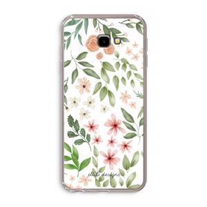 CaseCompany Botanical sweet flower heaven: Samsung Galaxy J4 Plus Transparant Hoesje