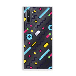 CaseCompany 8-bit N°8: Samsung Galaxy Note 10 Plus Transparant Hoesje