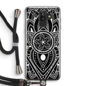 CaseCompany It's Complicated: Samsung Galaxy J8 (2018) Transparant Hoesje met koord