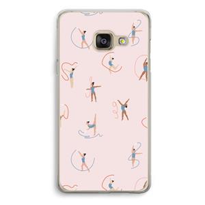 CaseCompany Dancing #3: Samsung A3 (2017) Transparant Hoesje