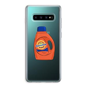 CaseCompany Ultra Sensitive: Samsung Galaxy S10 Plus Transparant Hoesje