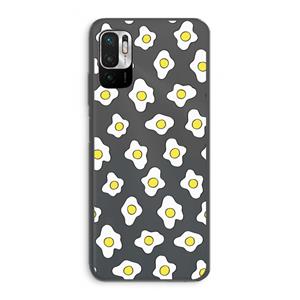 CaseCompany Spiegeleitjes: Xiaomi Redmi Note 10 5G Transparant Hoesje