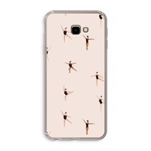 CaseCompany Dancing #1: Samsung Galaxy J4 Plus Transparant Hoesje