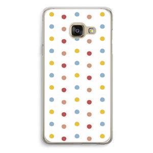 CaseCompany Bollen: Samsung A3 (2017) Transparant Hoesje