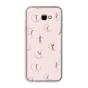 CaseCompany Dancing #3: Samsung Galaxy J4 Plus Transparant Hoesje