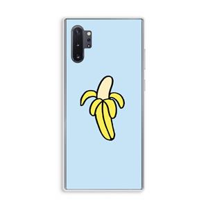 CaseCompany Banana: Samsung Galaxy Note 10 Plus Transparant Hoesje