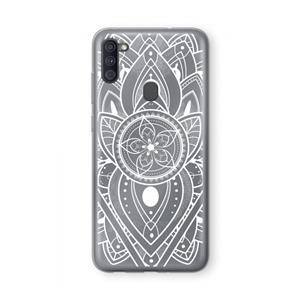 CaseCompany It's Complicated: Samsung Galaxy A11 Transparant Hoesje