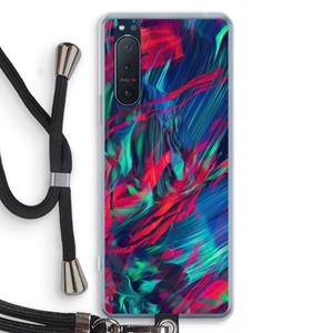 CaseCompany Pilgrims Of The Sea: Sony Xperia 5 II Transparant Hoesje met koord