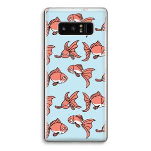 CaseCompany Blub: Samsung Galaxy Note 8 Transparant Hoesje