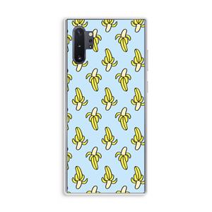 CaseCompany Bananas: Samsung Galaxy Note 10 Plus Transparant Hoesje