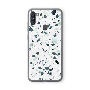 CaseCompany Terrazzo N°2: Samsung Galaxy A11 Transparant Hoesje