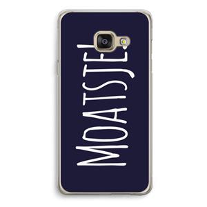 CaseCompany Moatsje!: Samsung A3 (2017) Transparant Hoesje