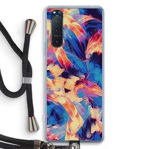 CaseCompany Tuesday Night: Sony Xperia 5 II Transparant Hoesje met koord