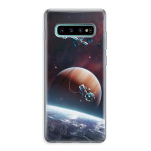 CaseCompany Examiner: Samsung Galaxy S10 Plus Transparant Hoesje