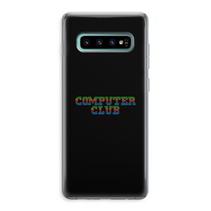 CaseCompany Retro: Samsung Galaxy S10 Plus Transparant Hoesje