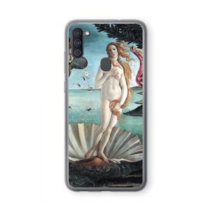 CaseCompany Birth Of Venus: Samsung Galaxy A11 Transparant Hoesje