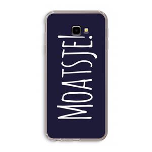 CaseCompany Moatsje!: Samsung Galaxy J4 Plus Transparant Hoesje