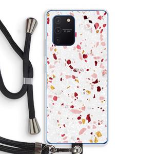 CaseCompany Terrazzo N°9: Samsung Galaxy Note 10 Lite Transparant Hoesje met koord
