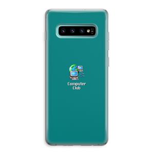 CaseCompany Win98: Samsung Galaxy S10 Plus Transparant Hoesje